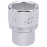 Draper Elora Hexagon Socket, 1/2" Sq. Dr., 24mm - 771-LM 24 - Farming Parts