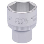 Draper Elora Hexagon Socket, 1/2" Sq. Dr., 26mm - 771-LM 26 - Farming Parts