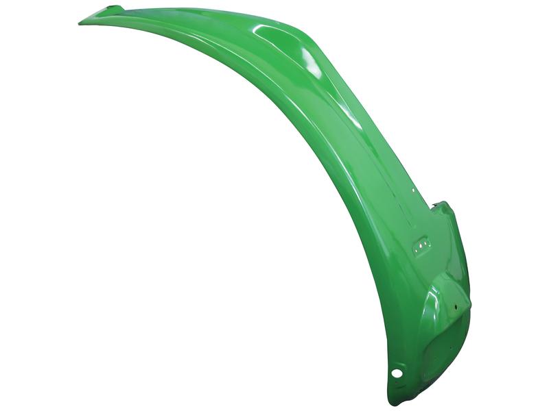 A green Sparex Fender - LH with a glossy finish, featuring Sparex Part Number: S.153619, perfect for left-hand fitting.