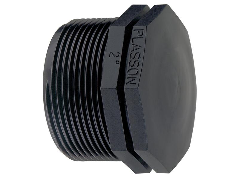 Sparex Threaded Plug Durable Metal Water Pipe End Fitting | S.153805