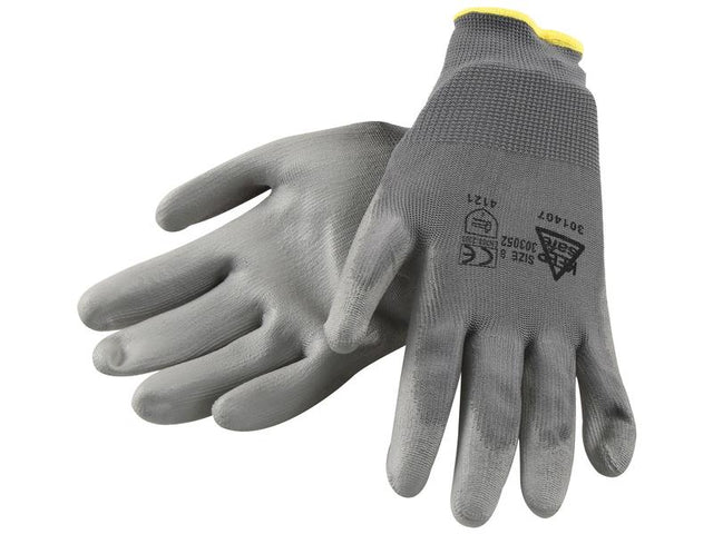 Sparex Gnitter Grey Gloves - 8/M | S.153958 - Product Image 1