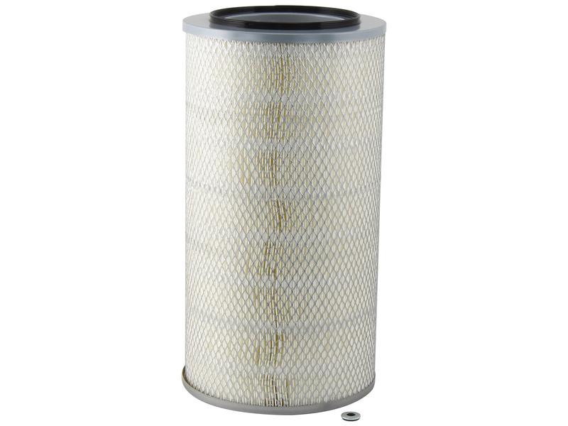 A cylindrical Sparex air filter with a white mesh surface and a black top, known as Air Filter - Outer (Sparex Part No. S.154453).