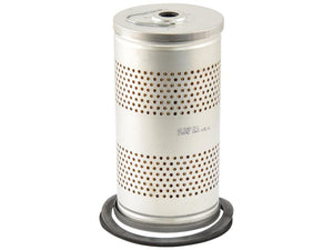 A cylindrical metal oil filter cartridge with perforated holes and a rubber gasket at the base, resembling those used in WIX Filters, identified as Oil Filter - Element | Sparex Part No.S.154495 from the Sparex brand, placed on a white background.