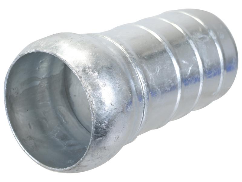Coupling with Hose End - Male 6'' (159mm) x6'' (152mm) (Galvanised) | Sparex Part Number: S.155392