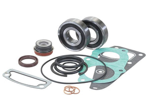 A Water Pump Repair Kit, including bearings, seals, gaskets, and O-rings for a Massey Ferguson repair job, branded under Sparex Part No. S.156170 by Sparex, displayed on a plain background.