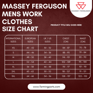 Massey Ferguson - Men's Dark Grey Work Jacket - X993532204