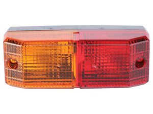 The Sparex Rear Light (Halogen), identified by part number S.160771, features a rectangular vehicle tail light design with an orange indicator on the left and a red brake light on the right, all powered by dependable 12V halogen bulbs.