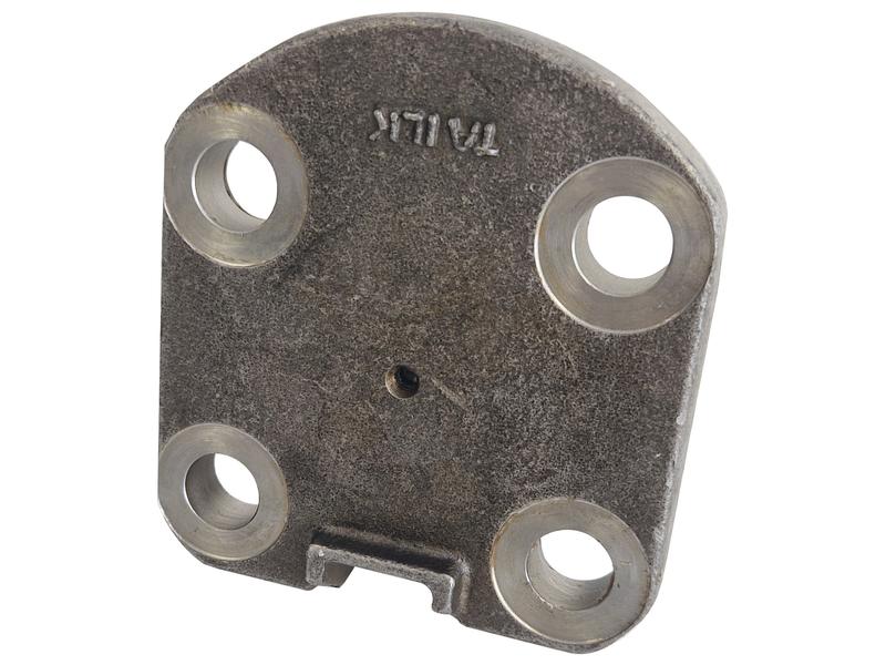 A metal engine mount bracket featuring four bolt holes and engraved with the text "TAI LK." This bracket is designed to metric specifications and is compatible with Sparex parts, specifically the King Pin series with Sparex Part Number S.161234.