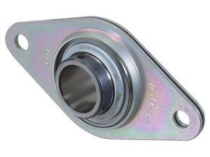 The Sparex Two-Bolt Flanged Unit (RRTY35), Sparex Part Number S.161251, features a metallic housing and two mounting holes, making it ideal for industrial machinery applications.