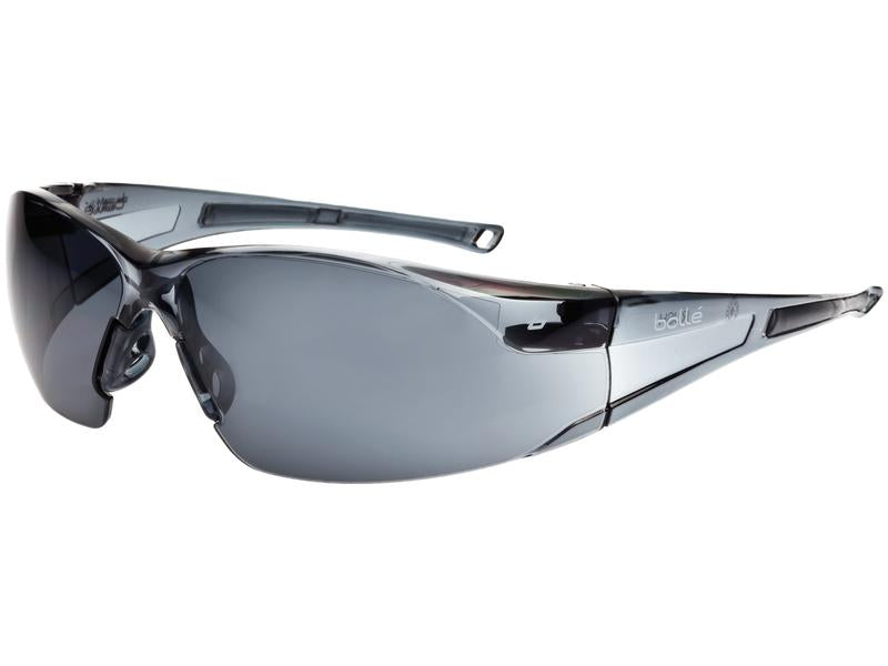 Safety Glasses Smoke Grey Lens RUSH Model, Panoramic Design | S.162015