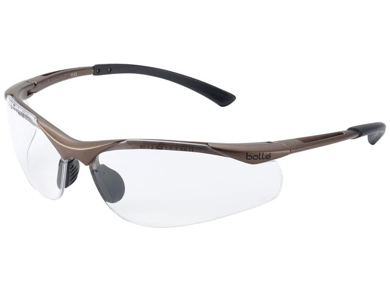 Safety Glasses Clear Lens CONTOUR Model, Lightweight Design | S.162016