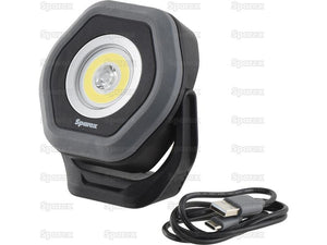 Sparex LED Twin Beam Rechargeable Inspection Lamp, 1400 Lumens | S.162184 - Product Image 6