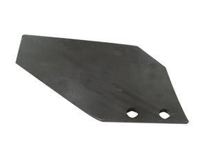 Rectangular metal blade with two round holes near one end, compatible with Vulcan Fasteners and related products.

Rewritten sentence:
The Skim Mouldboard - RH (Gregoire Besson), Sparex part number S.162745, features a rectangular metal blade with two round holes near one end and is designed to be compatible with Vulcan Fasteners and related products.