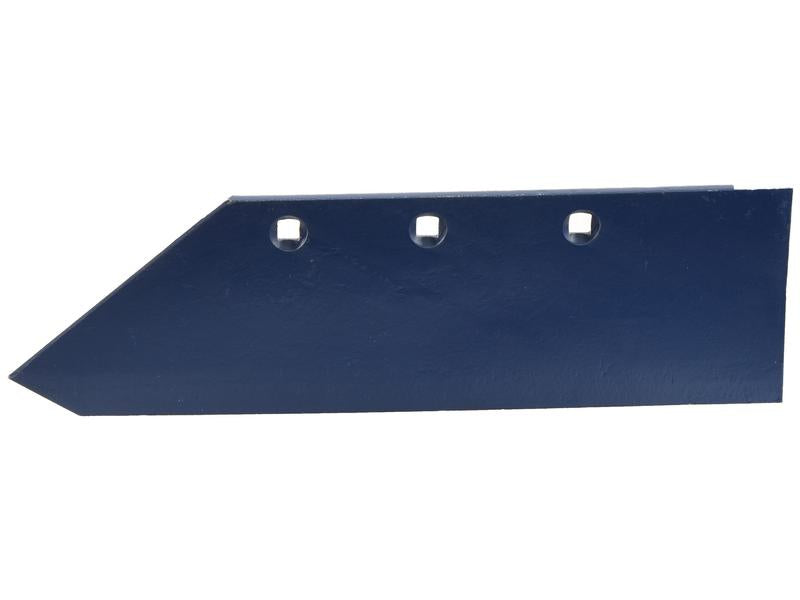 The Sparex Wing 16'' (405mm) - LH (Gregoire Besson),  featuring a blue metal finish with a tapered end and three evenly spaced holes along the top edge, serves as an alternative to Vulcan Fasteners' part number 136126. The corresponding Sparex Part Number is S.162746.