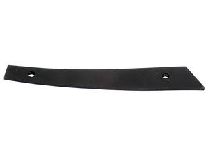 A curved black metal blade with two holes on either end, designed as the Primary OE Reference for RH Fitting, known as the Slat - RH No.4 (Kuhn) fits as 617106 and is available under Sparex Part Number: S.162777 by the brand Sparex.