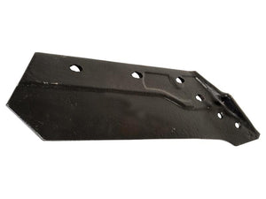 A 14-inch black, flat metal component with multiple holes of varying sizes and a notched edge, compatible with LH fitting from Sparex under the part number S.162788 (Kuhn).