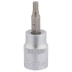 Draper Socket With Hexagonal Bit, 3/8" Sq. Dr., 4mm - D-HEX/B - Farming Parts