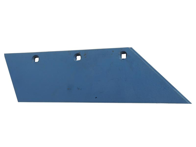 A blue, triangular metal plate with three mounting holes and one pointed edge, identified as Wing - RH (Lemken) to fit as 3352034 and assigned Sparex Part Number S.162880 by the brand Sparex, displayed on a white background.