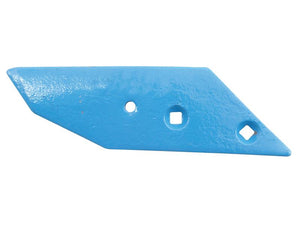 The Sparex Plough Point - LH (Thickness: 12mm), designed to fit as Lemken 3364051 and also known by Sparex Part Number S.162896, features three holes—one circular and two square—crafted for attachment or mounting purposes.