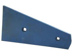 A blue metal wedge with two square cut-out holes near its center, crafted by Sparex and identified by the Sparex Part Number S.162915, suitable for fitting as 3411525 (Lemken).