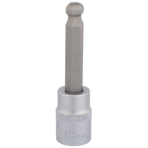 Draper Ball End Hexagonal Socket Bits, 3/8" Sq. Dr., 8mm - D-HEX-BALL/B - Farming Parts