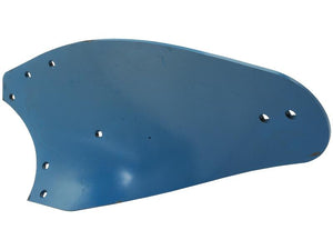 The blue, curved metal part with several holes appears to be a component of a larger machine or piece of equipment. This part, identified as S.162920, is specifically known as the Mouldboard - LH (Lemken) and fits as 3441035. It is an essential piece for specific assemblies and may utilize Vulcan Fasteners for secure attachment.