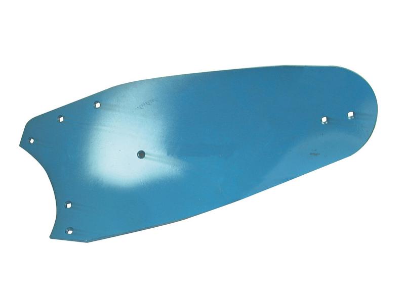 A blue curved metal sheet with multiple holes, potentially a replacement part for equipment or machinery, identified by the Vulcan Fasteners code 3441631 and the Sparex part number S.162926 (Mouldboard - LH for Lemken).