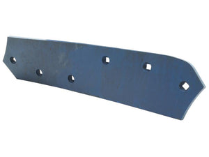 A blue metal blade, identified as Slat - RH No.1 (Lemken), featuring five square mounting holes and compatible with Vulcan Fasteners, this Sparex component (Sparex Part Number: S.162929) likely serves as a replacement part for machinery or equipment.