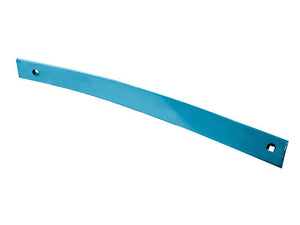 A blue, curved metal strap with a hole at each end, designed for structural support or fastening, branded as Sparex, Slat - RH No.3 (Lemken), fitting as 3444034 (Sparex Part Number: S.162937).