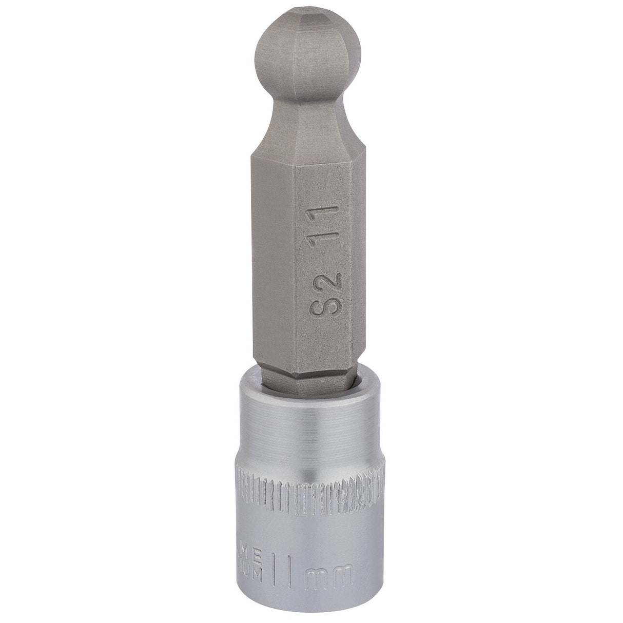 Draper Ball End Hexagonal Socket Bits, 3/8" Sq. Dr., 11mm - D-HEX-BALL/B - Farming Parts