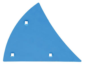 A blue triangular plastic part with three square holes, branded as Sparex and identified by the part number S.162955, designed to fit as 3451004 and known as Shin - RH (Lemken).