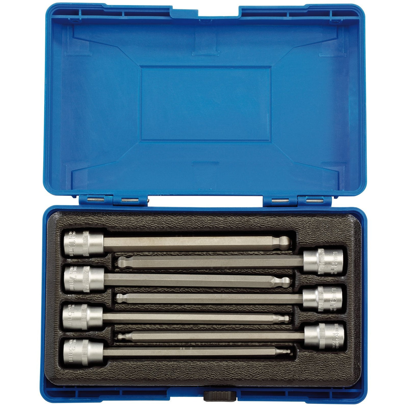 Draper Hexagonal Socket Bit Set, 3/8" Sq. Dr. (7 Piece) - D-HEX-B/7/150 - Farming Parts