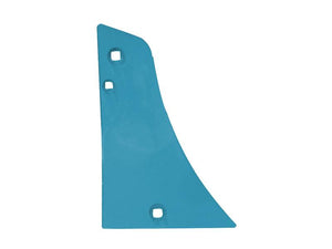 A blue, flat, irregularly shaped metal piece with three holes of varying sizes from Sparex, fits as 27080601 with primary OE reference 127681.