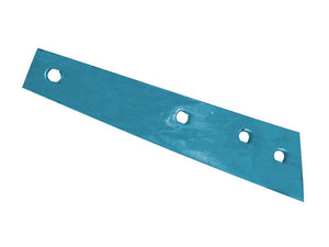 The product is a Slat - RH No.1 (Rabewerk), featuring a blue metal blade with four precision-crafted holes of varying sizes, similar to Vulcan Fasteners' quality, designed to fit as 27280201 and identified by Sparex Part Number S.163008 from the brand Sparex.