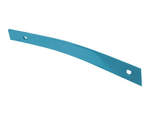 A curved blue metal strip with holes at both ends, identified by Primary OE Reference 27280301, is known as the Sparex Slat - RH No.2 (Rabewerk), also listed as Sparex Part Number S.163010.