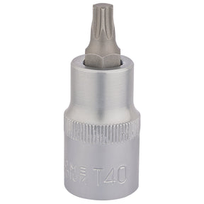 Draper Tx-Star® Socket Bit, 1/2" Sq. Dr., T40 X 55mm - H-TX/B - Farming Parts