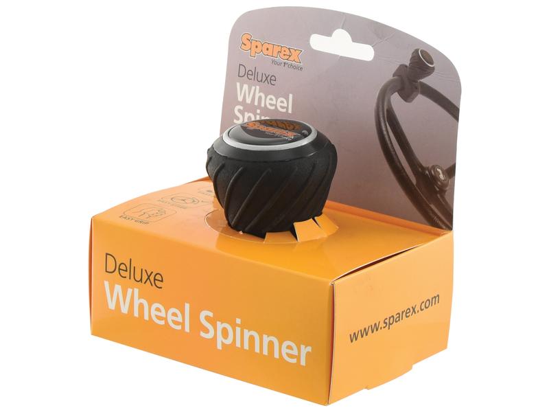 Deluxe Wheel Spinner, Degrees: 0°, Rubber | Sparex Part Number: S.163144