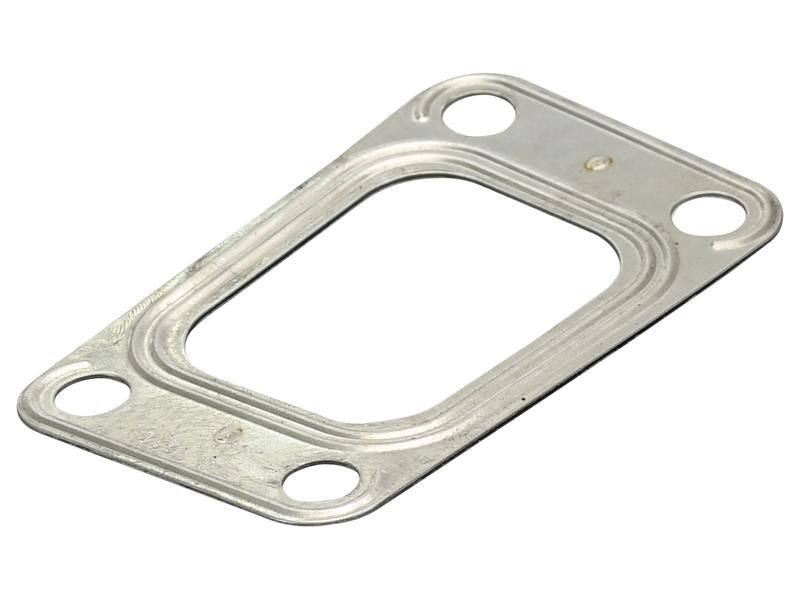 The Sparex Exhaust Manifold Gasket, part number S.163304, is a durable metallic, rectangular gasket featuring four circular holes at each corner. It is designed for reliability in Sparex Engine applications and is compatible with the BF6M 1013 model.