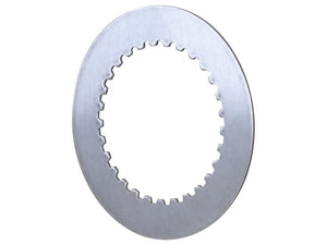 A Clutch Plate from Sparex, with the part number S.163490, featuring a smooth outer edge and steel splines on the inner circle.