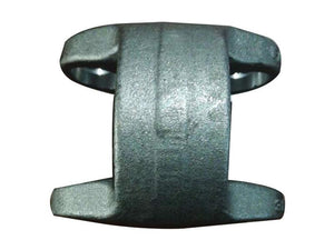 Close-up image of a gray metallic Yoke Coupling by Sparex (Part Number: S.163503), typically used in automotive or industrial applications, featuring precise yoke width specifications.