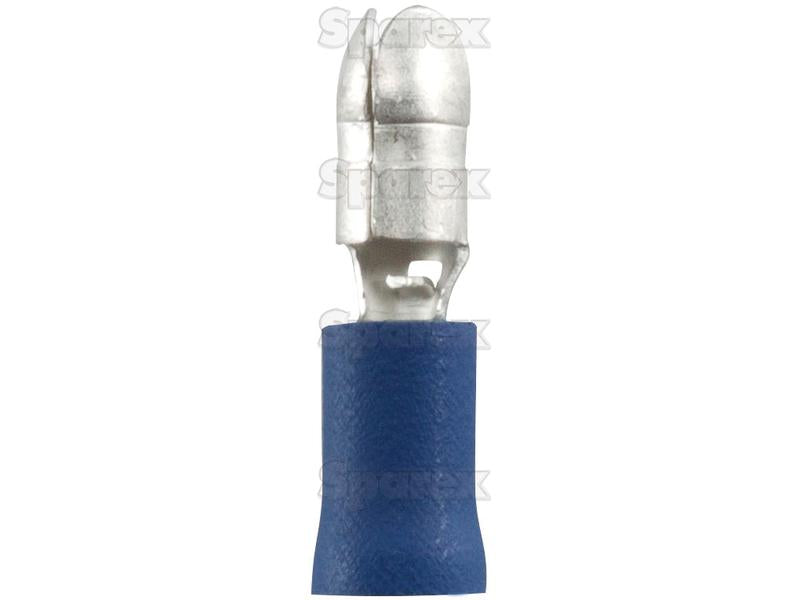 Sparex Pre Insulated Bullet Terminal, Double Grip - Male, 5.0mm, Blue (1.5 - 2.5mm) | S.163558 - Product Image 3