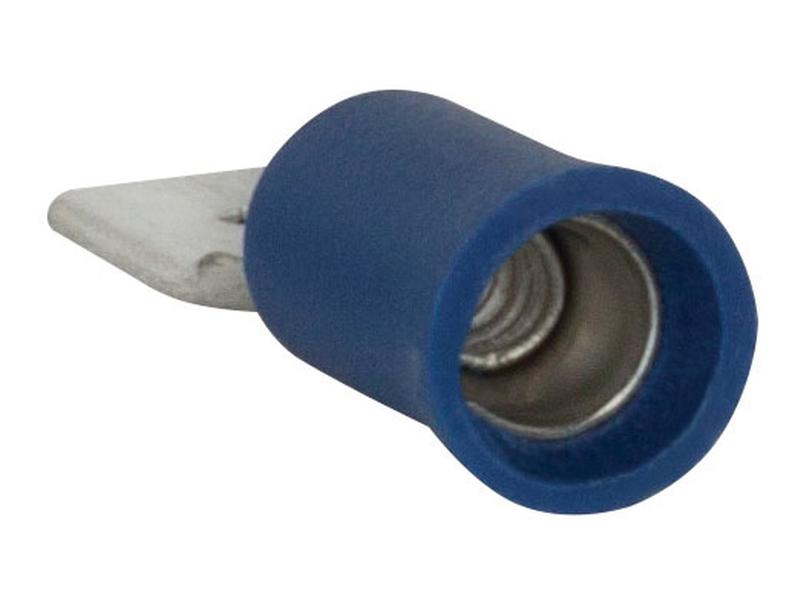 Sparex Pre Insulated Spade Terminal, Double Grip - Male, 6.3mm, Blue (1.5 - 2.5mm) | S.163562 - Product Image 2