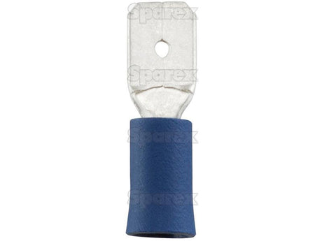 Sparex Pre Insulated Spade Terminal, Double Grip - Male, 6.3mm, Blue (1.5 - 2.5mm) | S.163562 - Product Image 3
