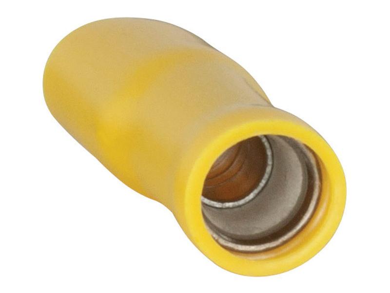 Sparex Pre Insulated Spade Terminal - Fully Insulated, Double Grip - Female, 9.5mm, Yellow (4.0 - 6.0mm), (Bag | S.163571 - Product Image 2