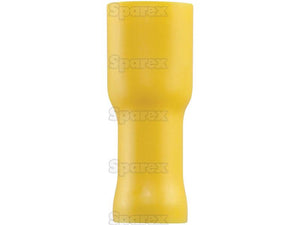 Sparex Pre Insulated Spade Terminal - Fully Insulated, Double Grip - Female, 9.5mm, Yellow (4.0 - 6.0mm), (Bag | S.163571 - Product Image 3