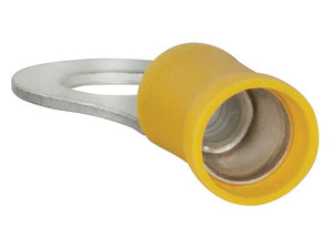 Sparex Pre Insulated Ring Terminal, Double Grip, 10.5mm, Yellow (4.0 - 6.0mm) | S.163575 - Product Image 2