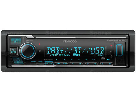 *SPECIAL PRICE* - Radio - Alexa | DAB | Bluetooth | Mechless | Short Body | Aux In | Android | iPod-iPhone | Spotify App | USB | Receiver (KMMBT508DAB) - S.163748 - Farming Parts
