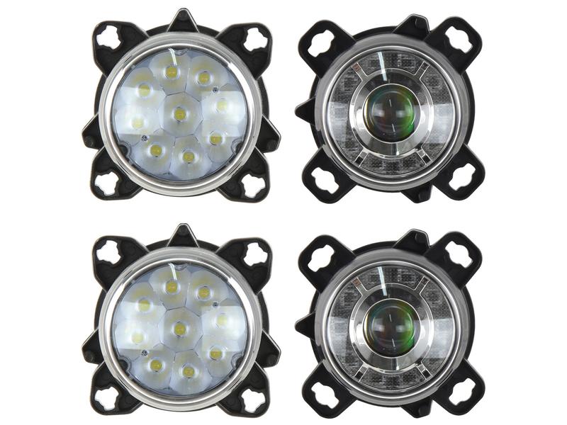 LED Head Light Kit, Interference: Class 3, RH & LH (LH Dip), 1320 / 4050 Lumens Raw, 10-30V - S.163752