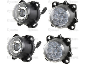 *SPECIAL PRICE* - LED Head Light Kit, Interference: Class 3, RH & LH (LH Dip), 1320 / 4050 Lumens Raw, 10-30V - S.163752