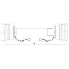 PTO Guard - GARDLOC, (Lz) Length: 950mm, Size: Large Guard - S.163812